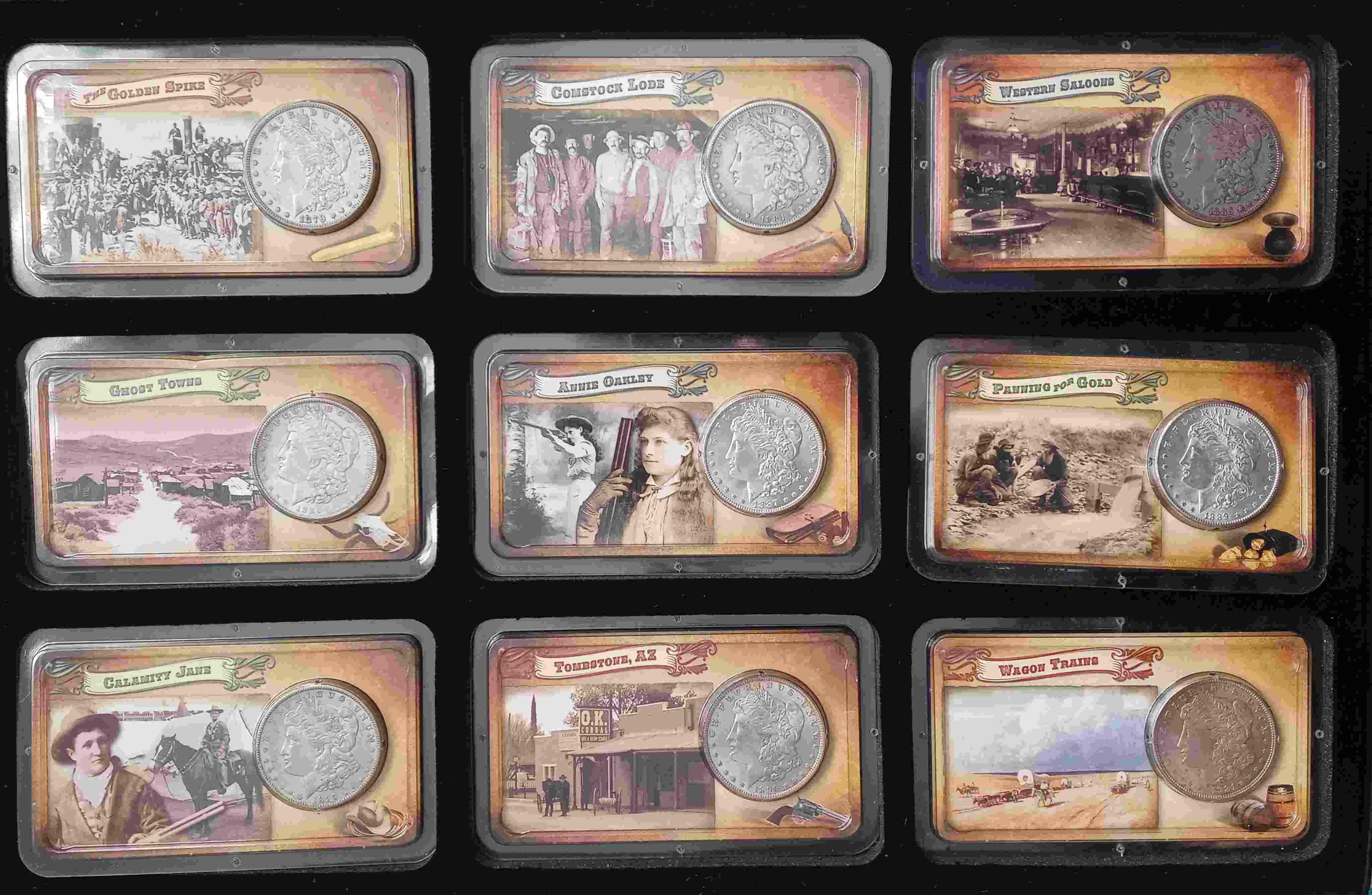 Set-Of-9-Morgan-Dollars-From-Littleton-Coin-Company