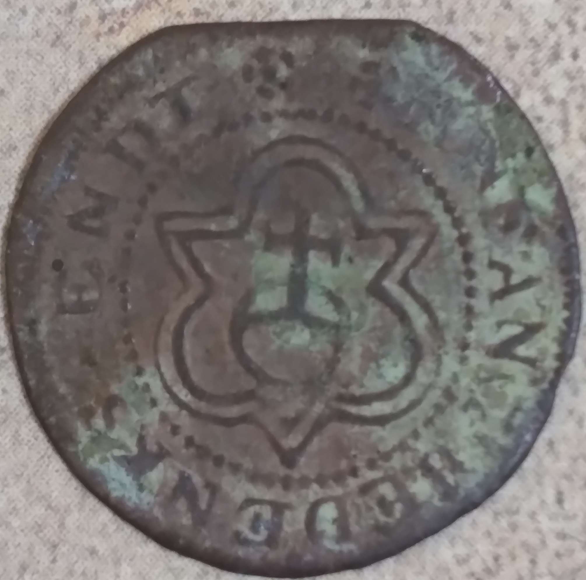 Odd-Old-Token-With-Straight-Clip-Id:-16th-Century-Nuremberg-Jeton