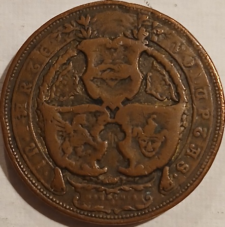 Old-Medallion-Circa-1588-From-Europe-Id:-1888-Token-From-Sclaraffia-Monachia