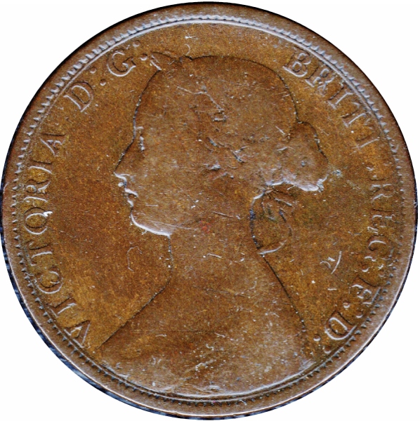 1862-Nova-Scotia-Cent---Please-Grade