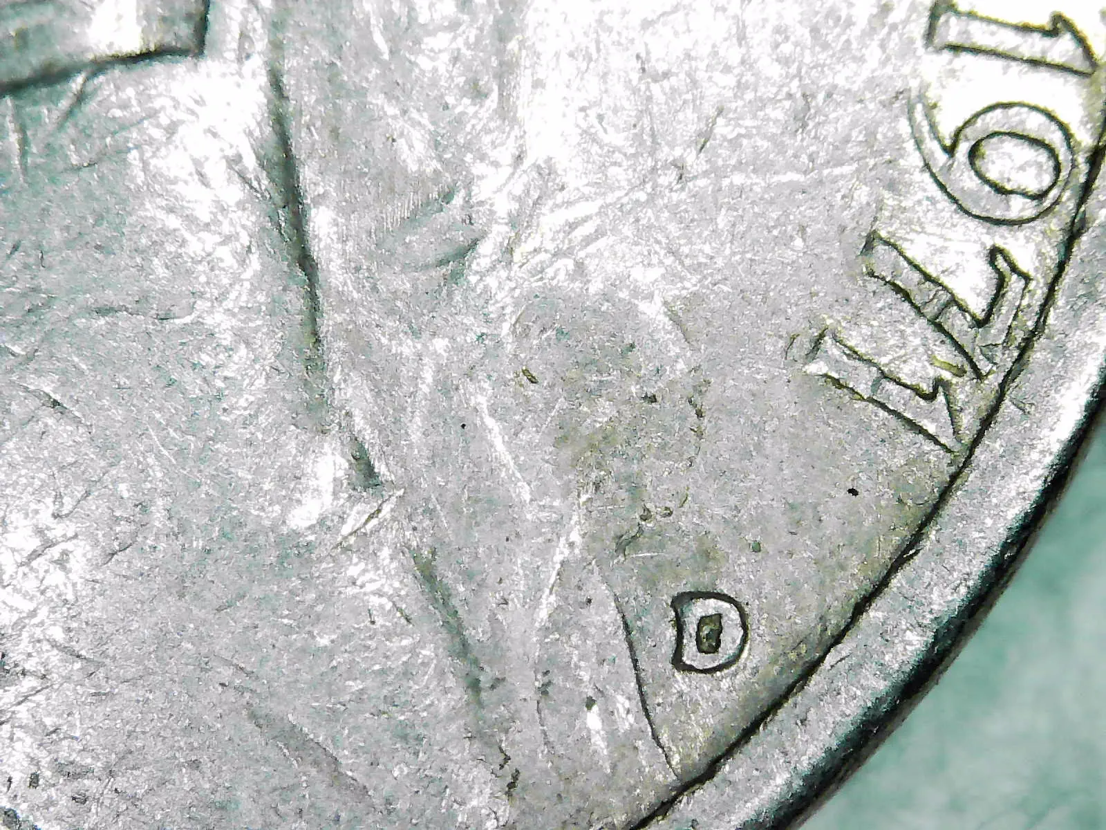 1971-D-Low-Mint-Mark-?-Bad-Shape