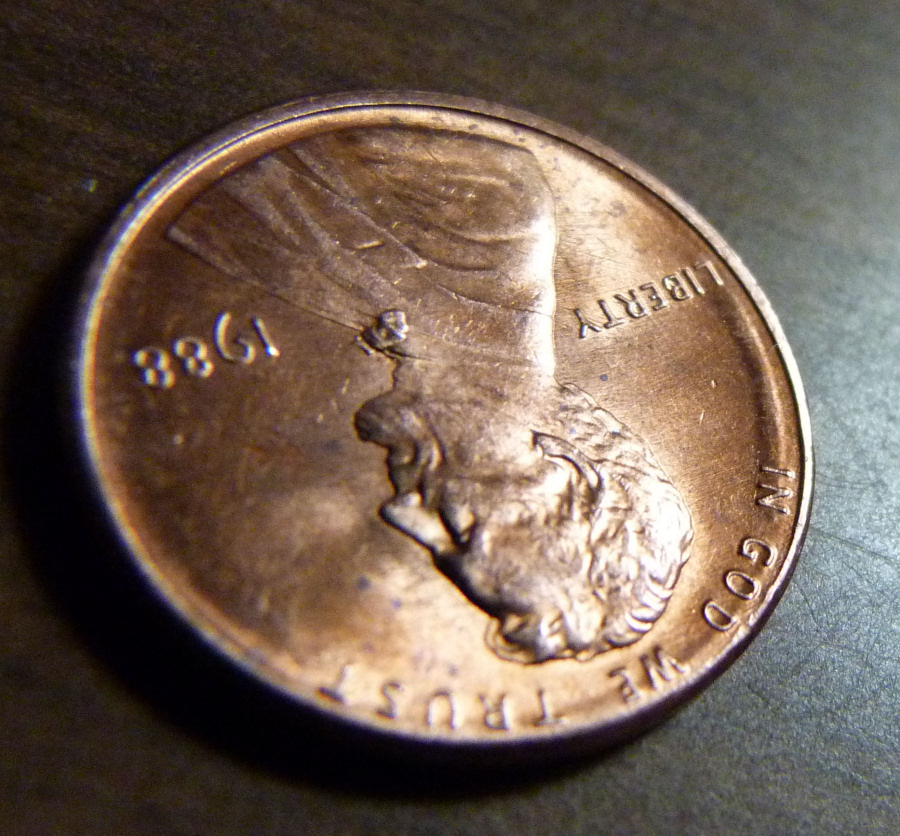 1988-Penny-With-Odd-Mark?