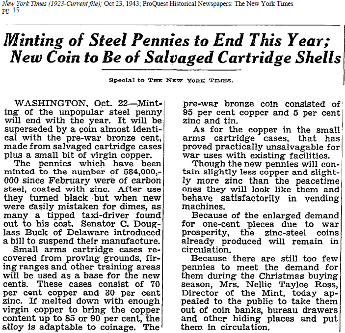 Shell-Casing-Cents-1944-To-1946-Question
