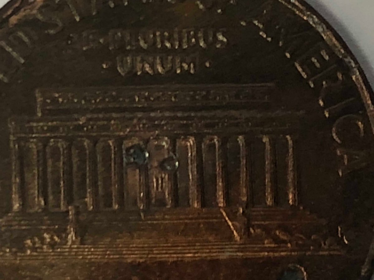 2007-Penny-Multiple-Holes-On-Front-And-Back-Error-Or-Damage?