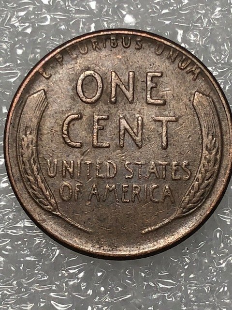 1956-One-Cent--Die-Chip--W/--Die-Crack