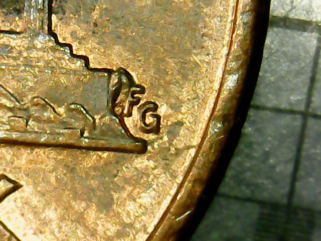 1992-One-Cent-W/Die-Chip