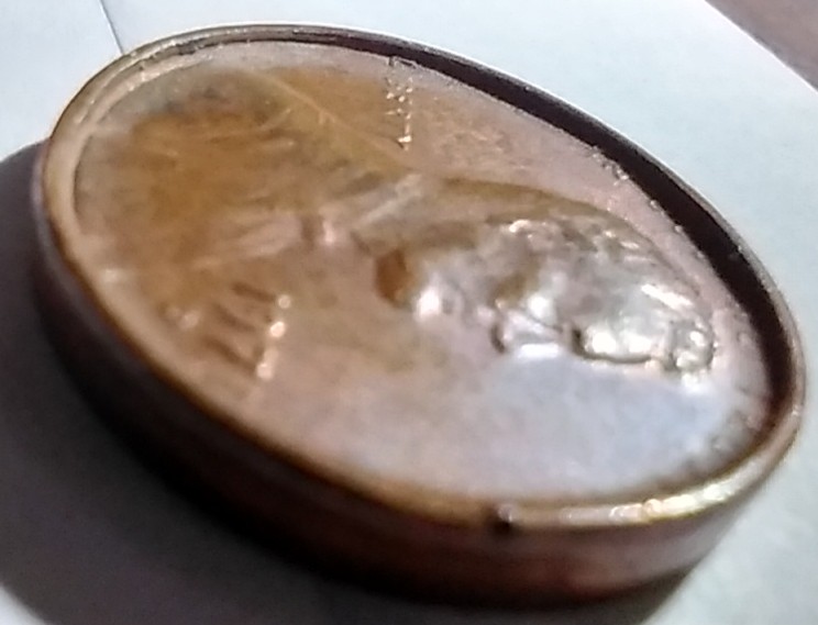 Error-Or-Dryer-Penny.-What-Do-Y'all-Think.-1971-D-Lincoln