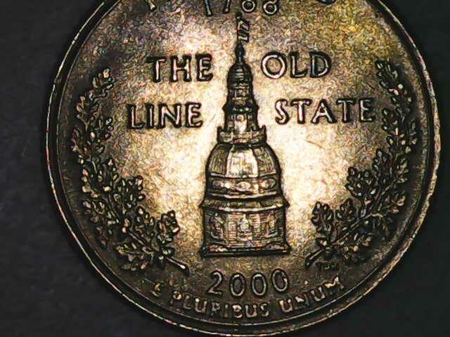 2000-P-Maryland-Quarter-With-Die-Crack-In-The-E?