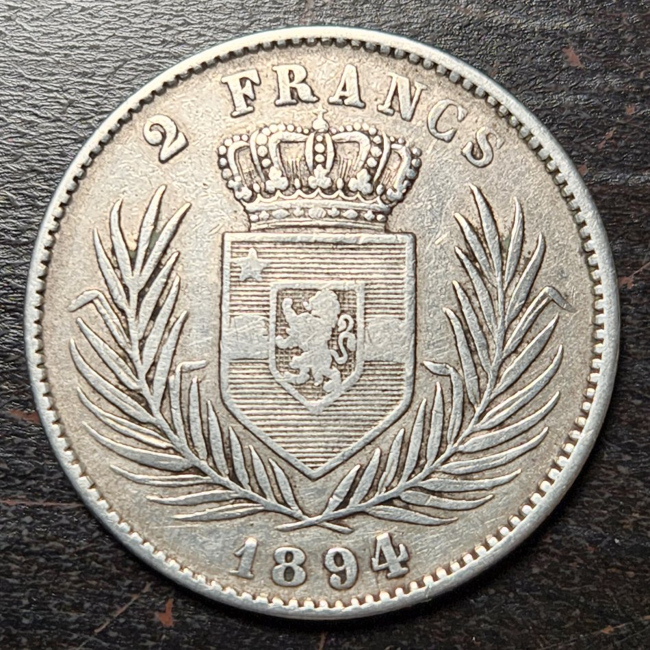 1894-Congo-Free-State-2-Francs