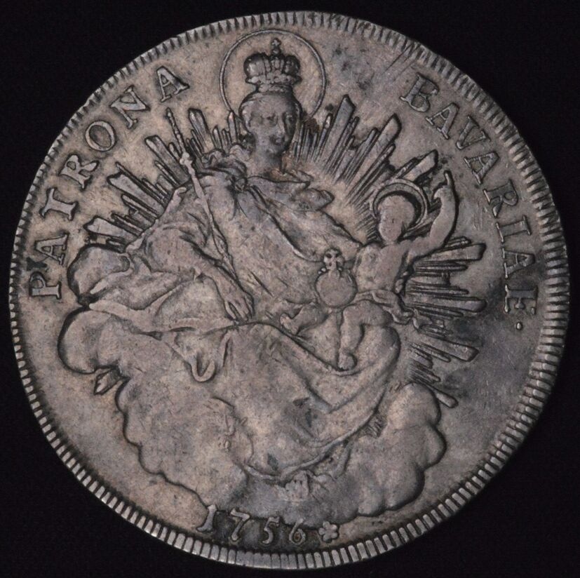 Jay's:-Two-Bavarian-Thalers-1765-&-1756,-1764-German-Pfennig-Unc,-And-Medieval-German-States!