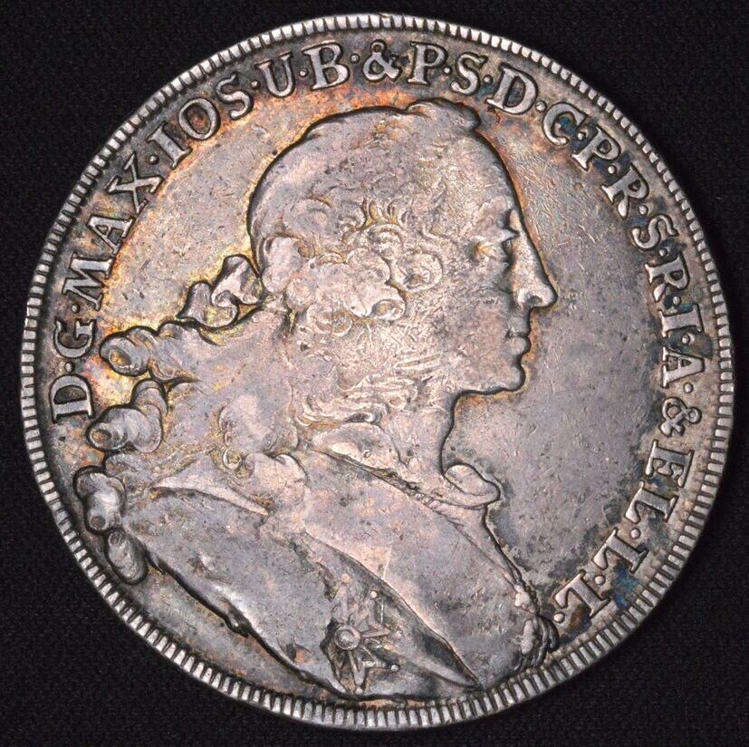 Jay's:-Two-Bavarian-Thalers-1765-&-1756,-1764-German-Pfennig-Unc,-And-Medieval-German-States!
