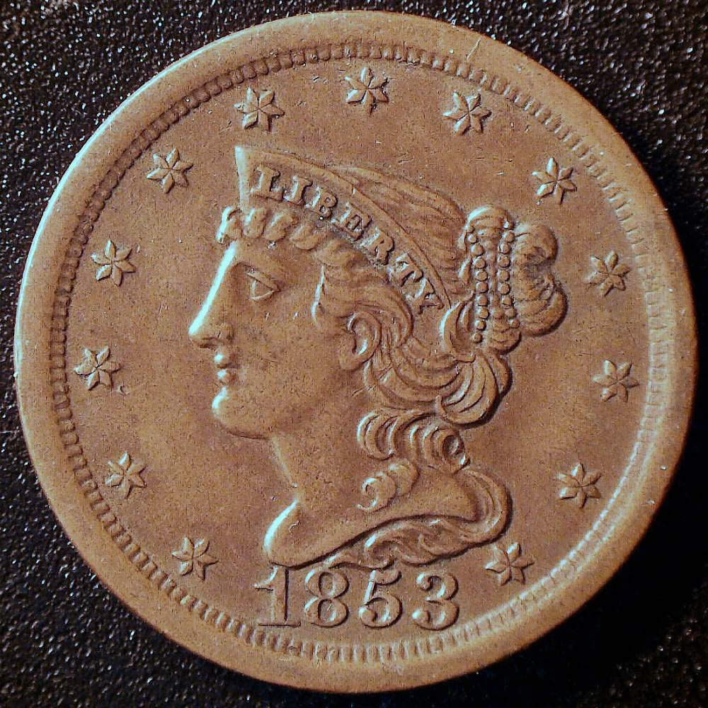 1853-Half-Cent-For-Grading
