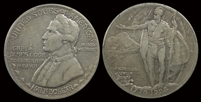 Commems-Collection-Classic:-1928-Hawaiian-European-Discovery-Sesquicentennial---Historical-Tidbits