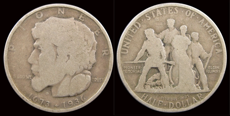 Commems-Collection-Classic:-1936-Elgin,-IL-Centennial---Marquette-And-Joliet-Connection?