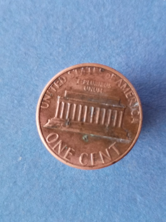 1984-Nmm-Lincoln-Cent;-Split-On-Side;-In-In-God-We-Trust-Faint;-Ear