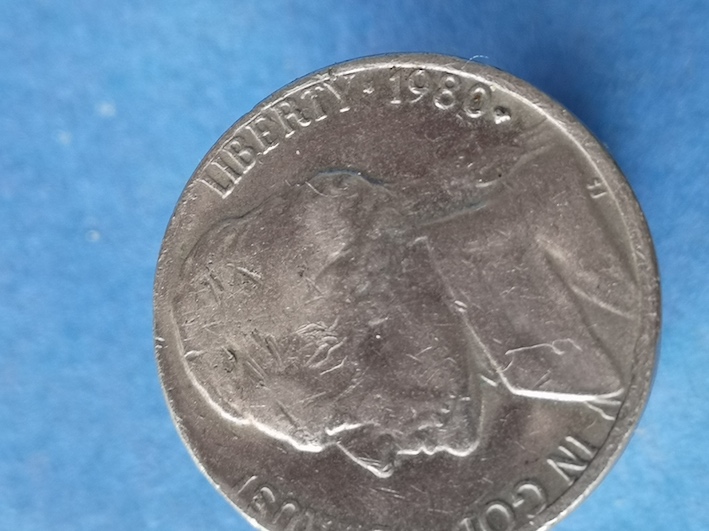 Jefferson-5-Cent-Coin-1980-P-.muti.errors