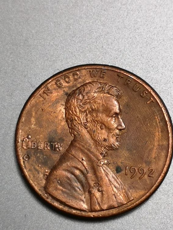 1992-Nmm-Cent-With-Speckels-On-Lincoln