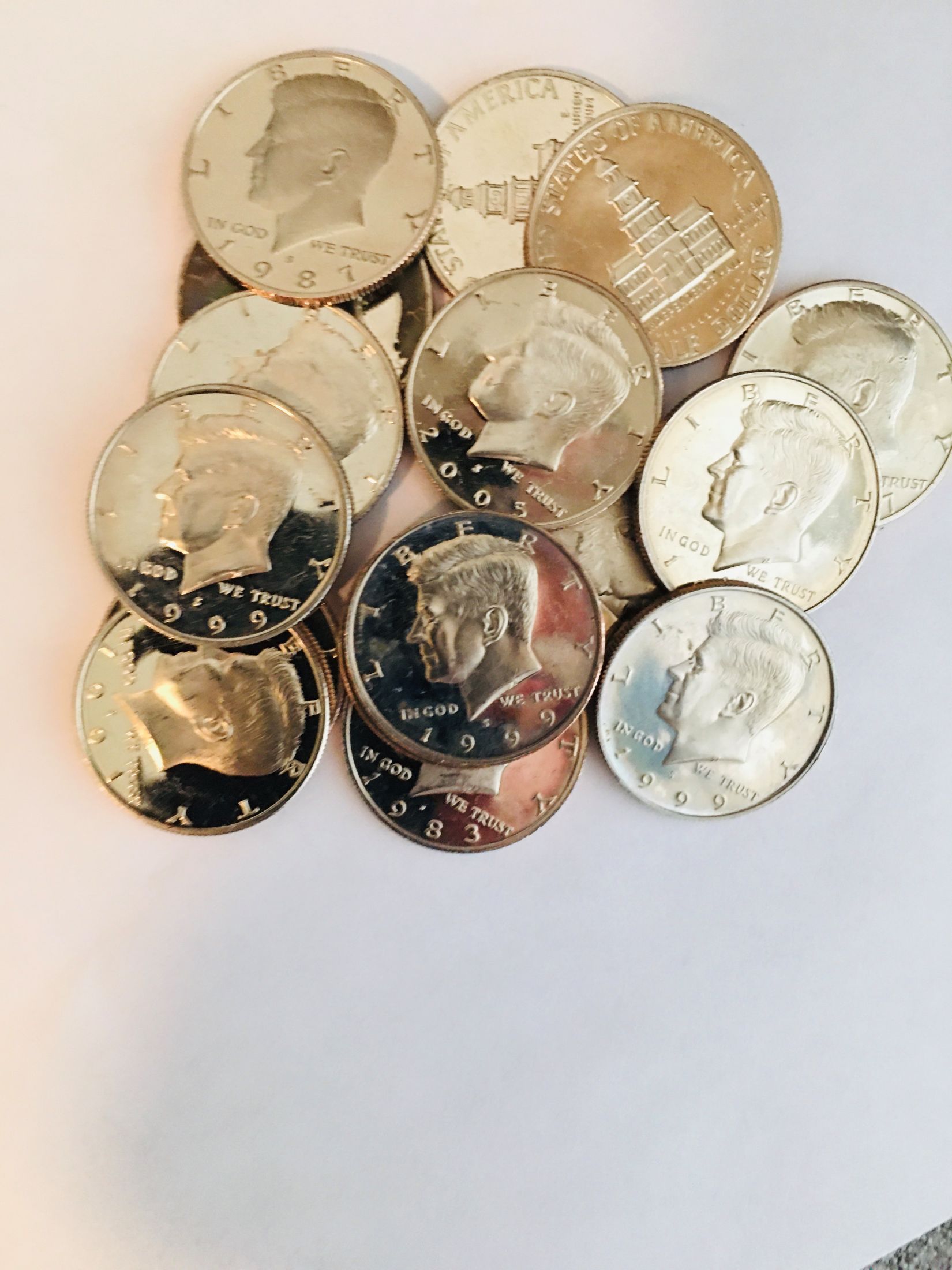 A-Box-Of-Bank-Wrapped-Half-Dollars-With-Four-Proof-Enders!--What-Else-Did-I-Find?