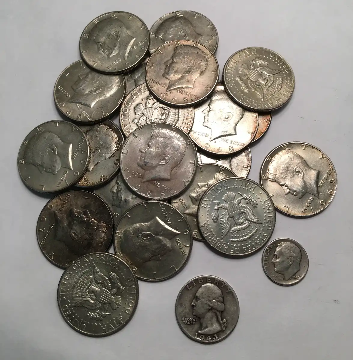 JFK-Half-Dollar-Roll-Hunters:-Silver,-Proofs-And-Other-Finds