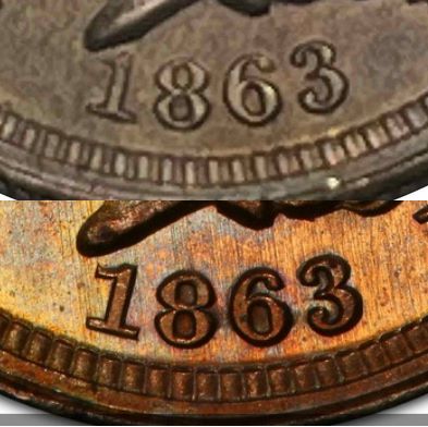 Monster-Cherrypick!--Judd-300-Proof-Indian-Head-Cent!-Always-Look-At-The-3RD-Side-Of-The-Coin!