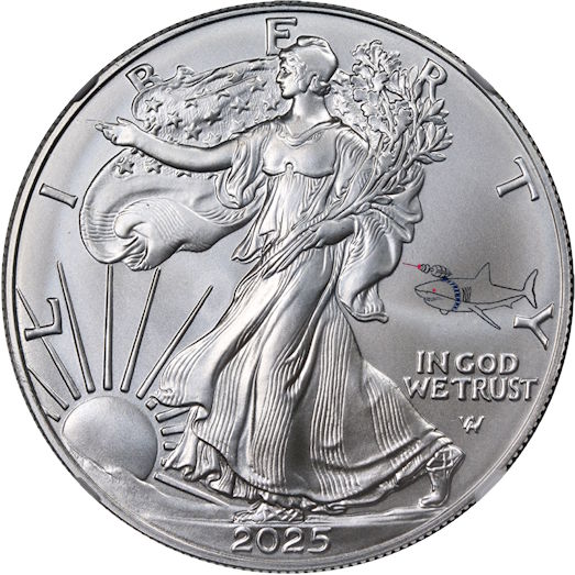 American-Eagle-2025-One-Ounce-Silver-Coin---Laser-Beam-Privy-Mark