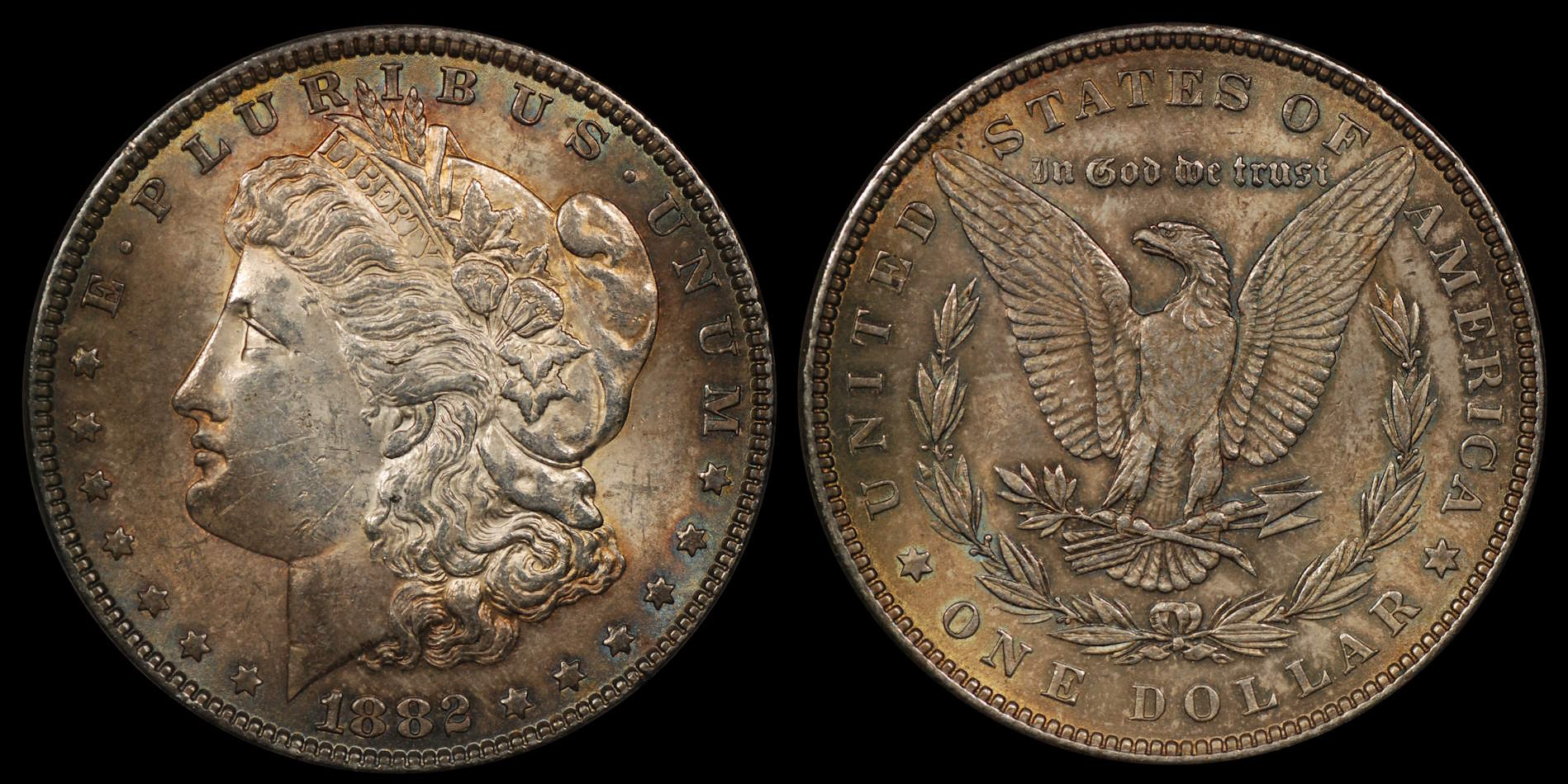 NumisƐd's-Morgan-Dollar-Date-Set