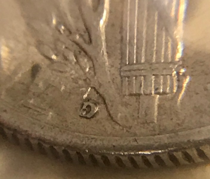 1945-D-Mercury-Dime-Doubled-Mint-Mark---Fake?