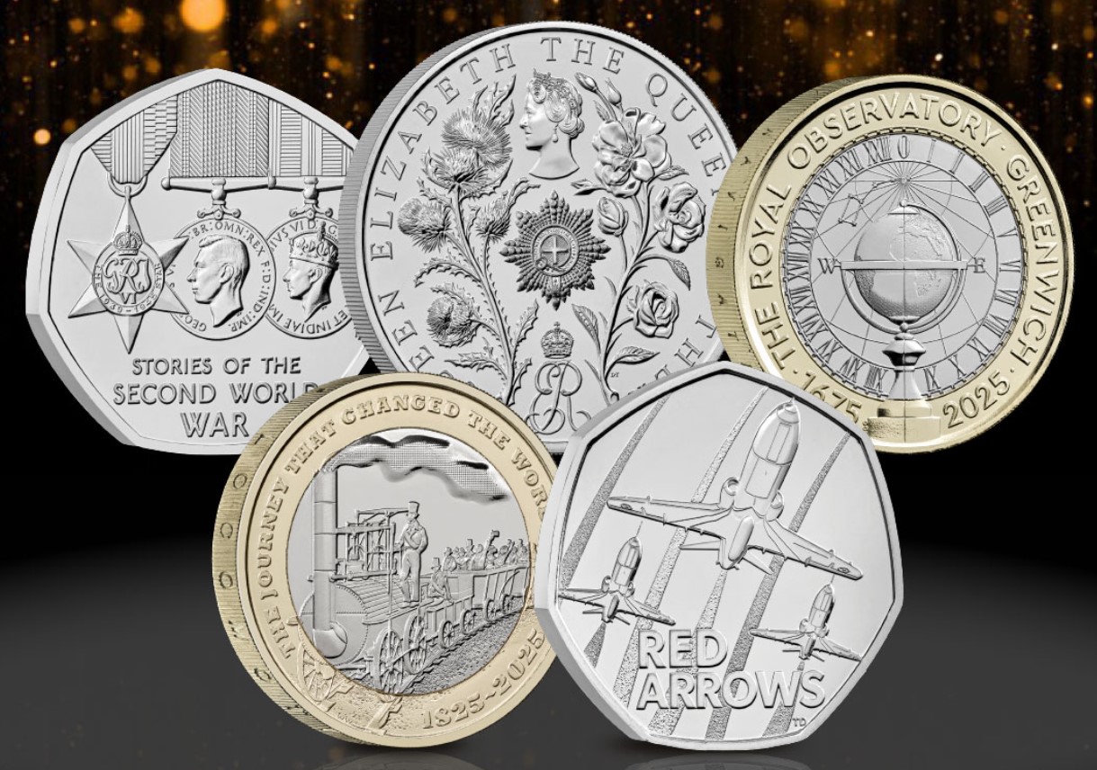 First-Look-At-UK-Commemorative-Coins-For-2025