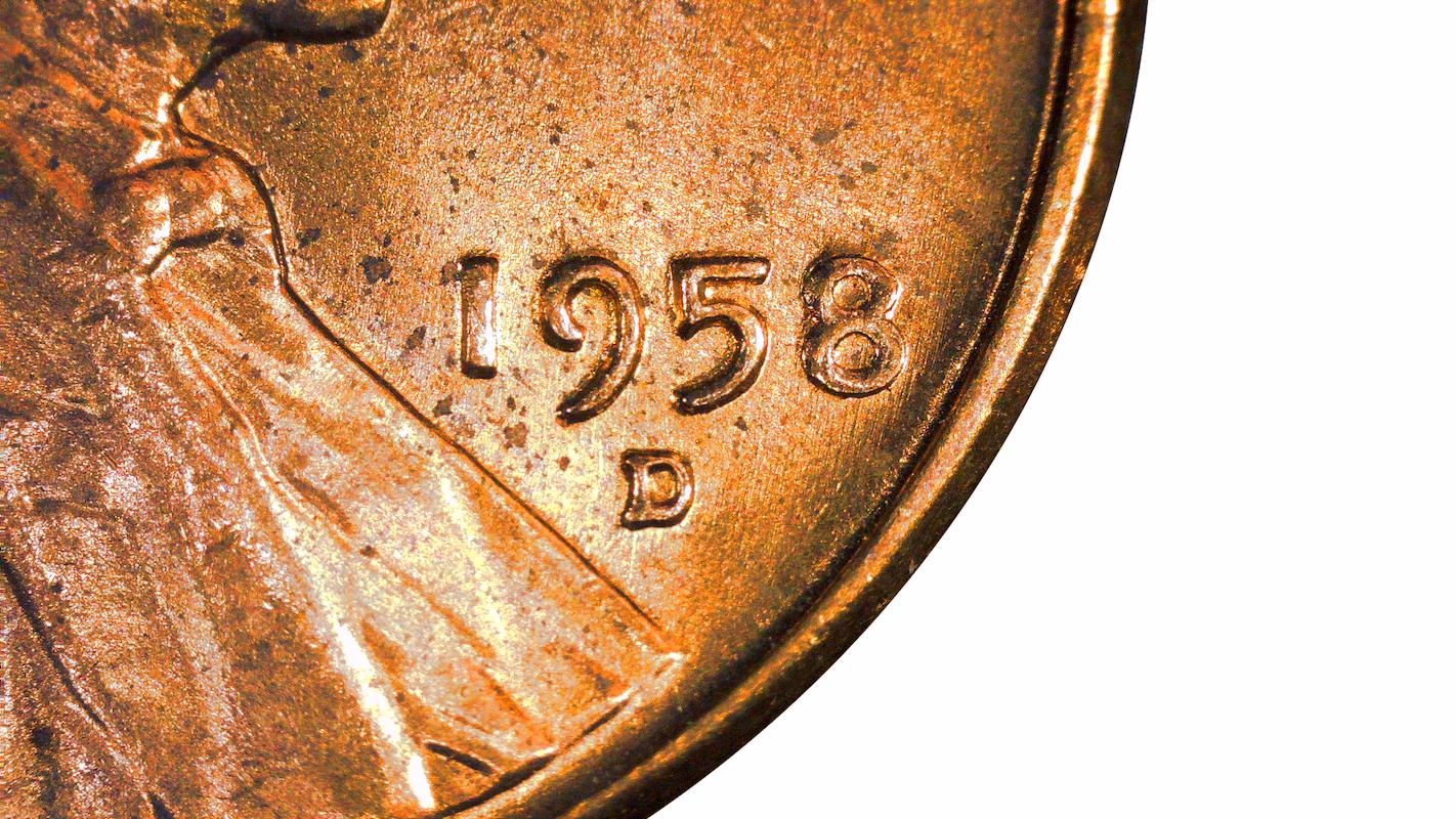 1958-D-Lincoln-Cent-RPM-D/D-Rotated-Clockwise