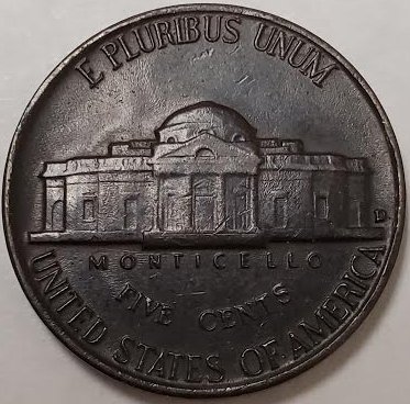 1953-D-Jefferson-Nickel---Black-Beauty?
