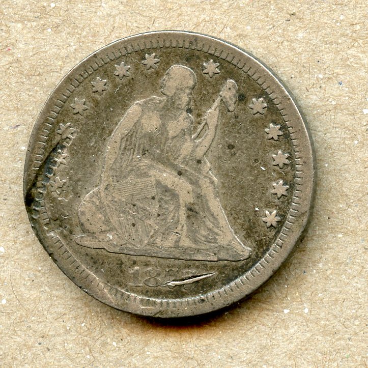 I've-Been-Toying-With-This-Coin-For-A-While:-1877-CC-Quarter-Partial-Obverse-Brockage