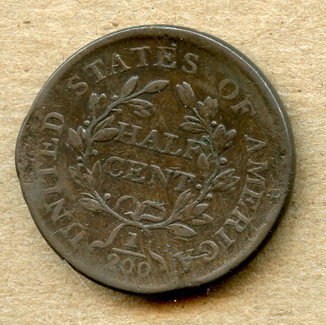 In-Line-Triple-Struck-1806--C-1-Half-Cent,-Horribly-Misdiagnosed-As-Something-Else