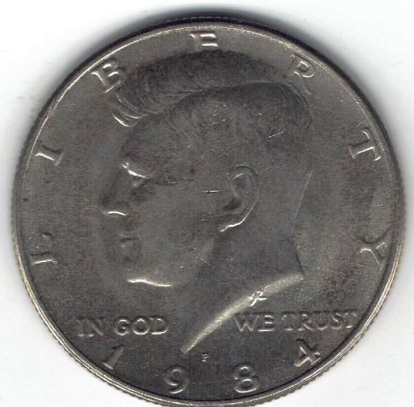 1984-Kennedy-Half-Pre-Or-Post-Strike-Damage?