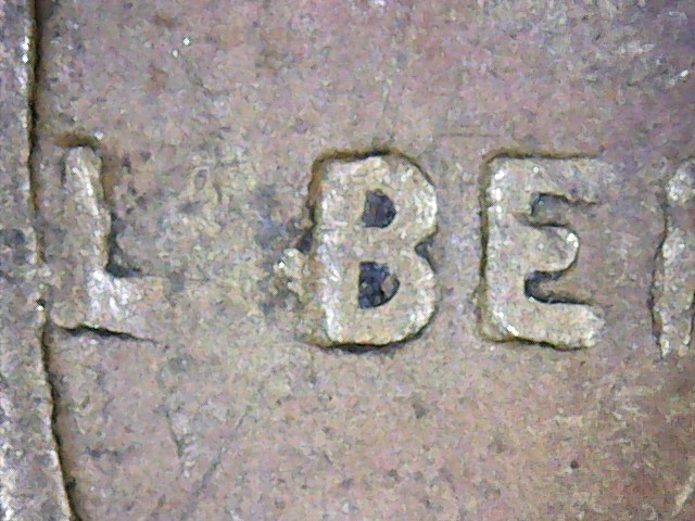 1945-Lincoln-Cent-Strikethrough-Or-Damage?