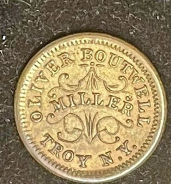 R.-R.-Landon-Sutler-Token,-1st-Regiment-US-Mounted-Forces