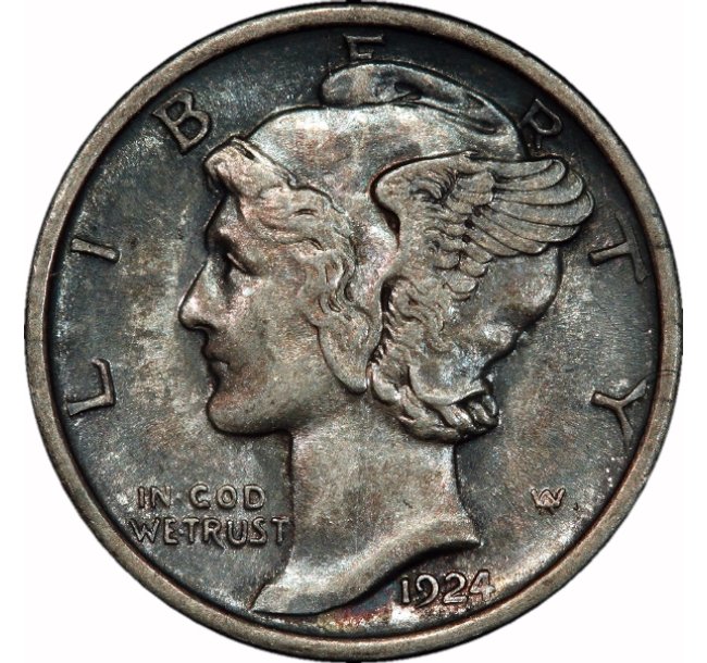 1924-D-Mercury-Dime-Grade-And-Eye-Appeal