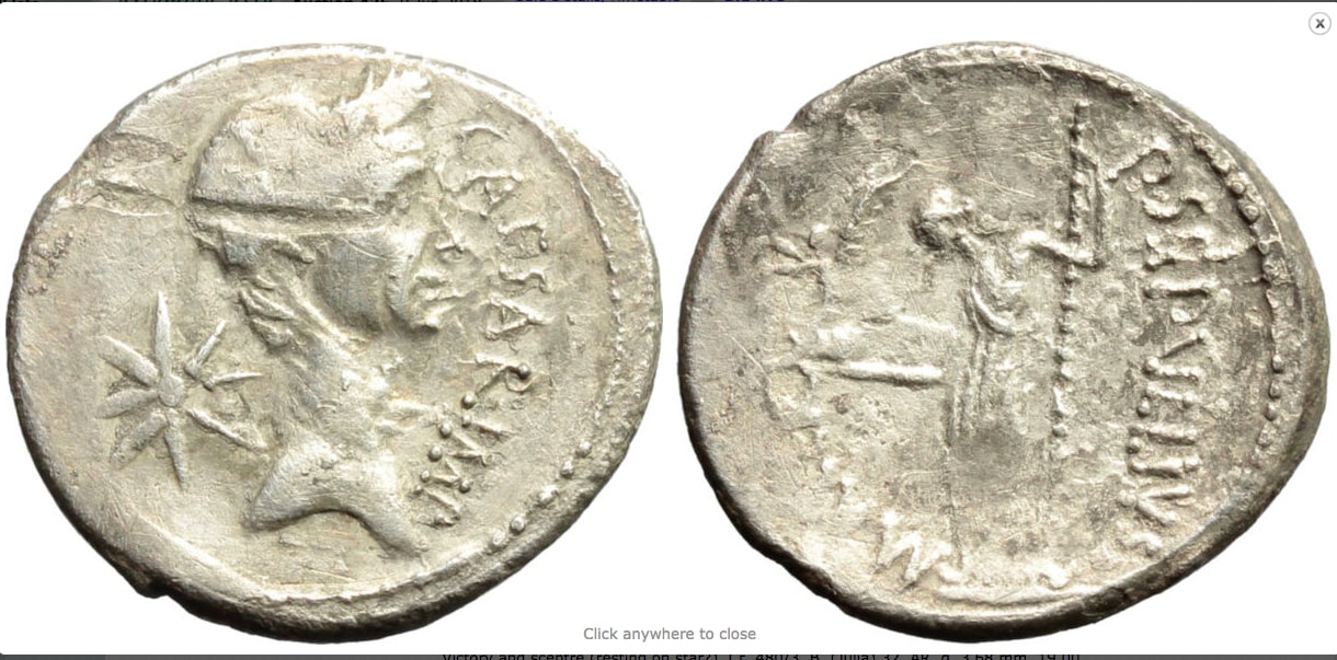 Finally...just-Won-This-Lifetime-Portrait-Denarius-Of-Julius-Caesar
