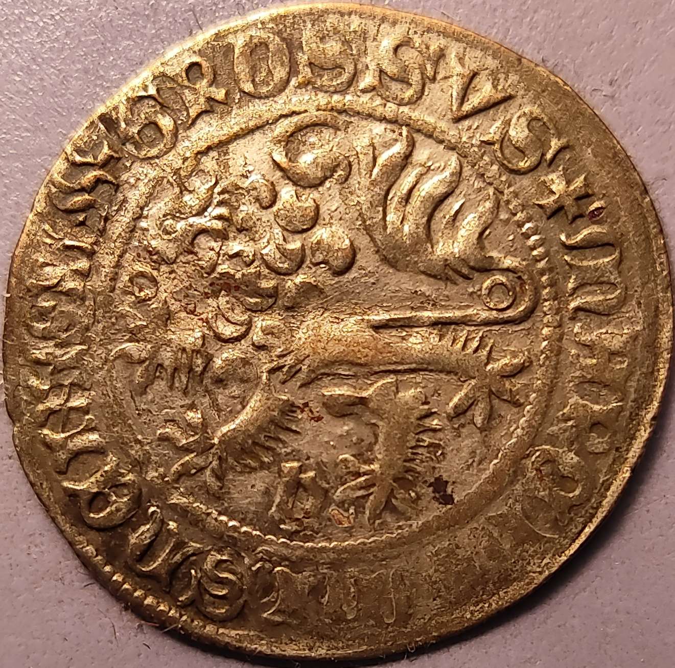 Medieval-Coin-To-Attribute:-A-Grossus-Of-Balthazar-Of-Meissen,-1369-1406