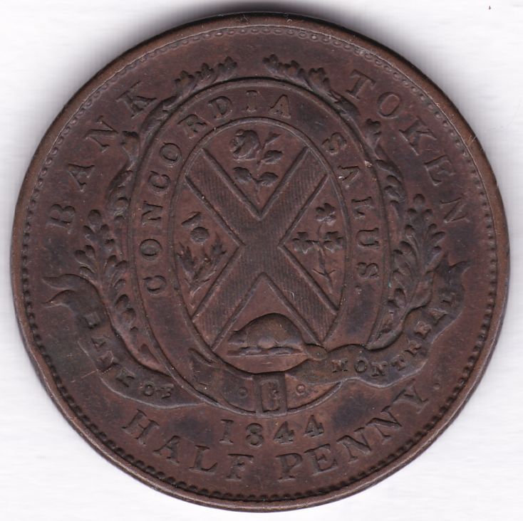 1852-Canadian-Penny-Bank-Token