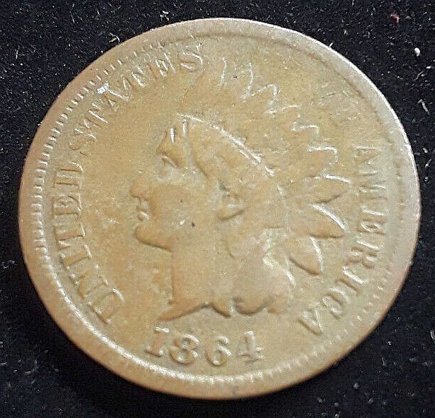 1864-Indian-Cent---