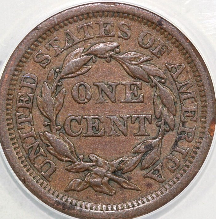 1855-Braided-Hair-Cent---Acetone-/-Verdicare-Experiment