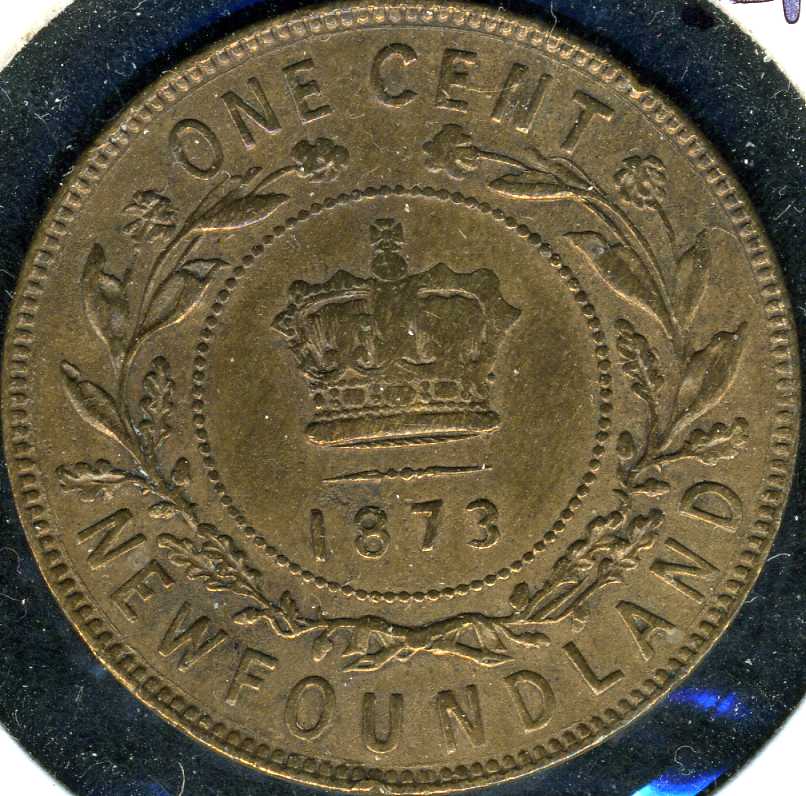 1873-Newfoundland-Large-Cent