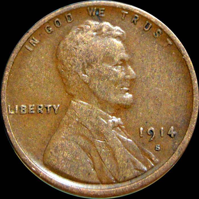 1914-S-Lincoln-Wheat-Cent-For-Grading