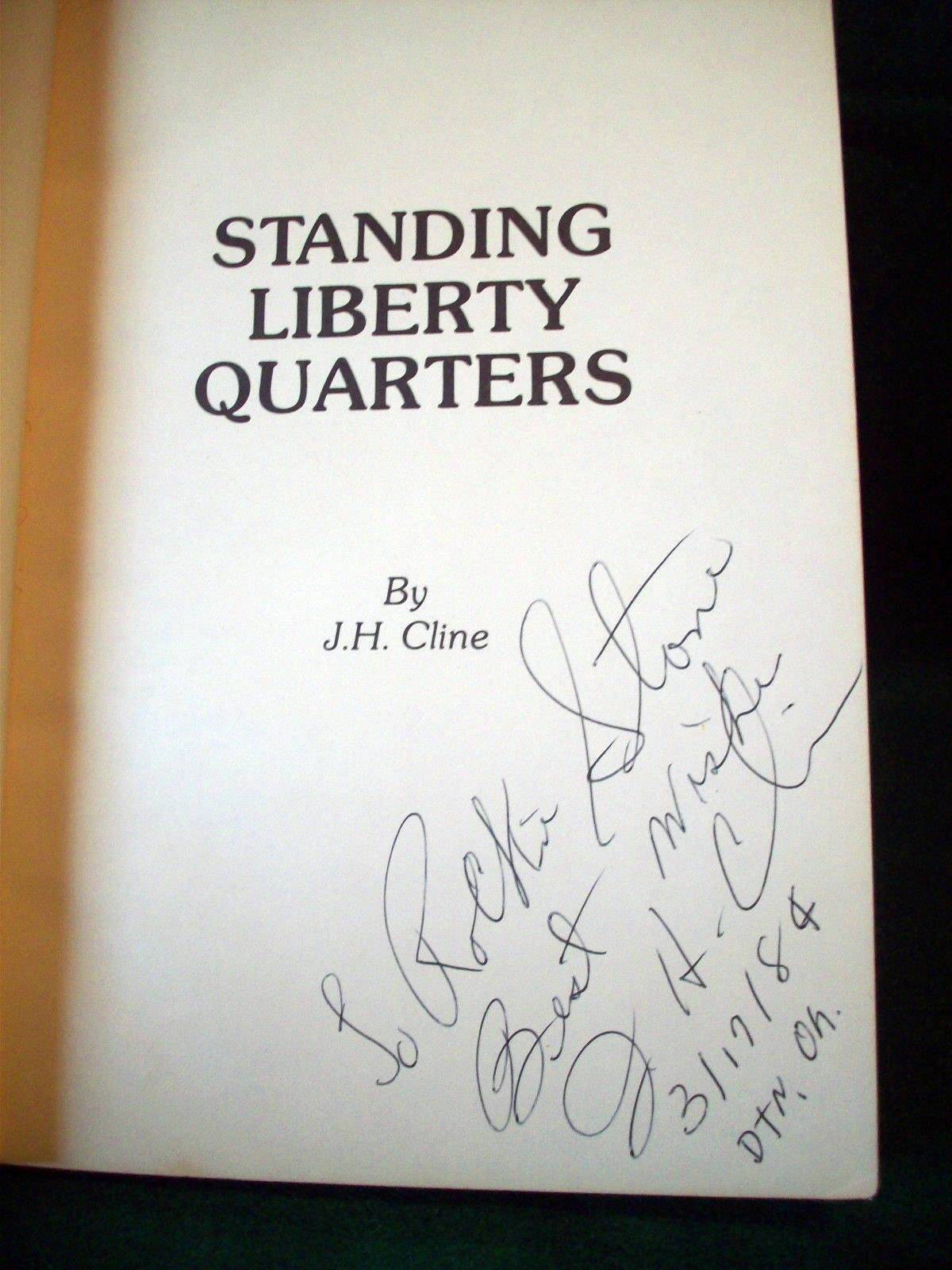 Late-Night-Bidding:-Standing-Liberty-Quarters-Book,-Autographed.