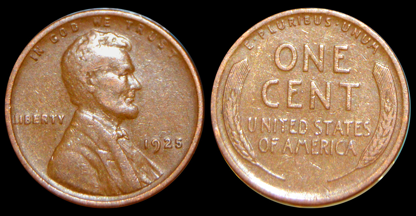 1925-Lincoln-Wheat-Cent-For-Grading
