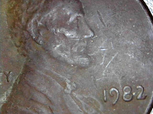 1982-Large-Lincoln-Weighed-3.2--Color-And-Ring-?is-This-Coin-Damage-?please