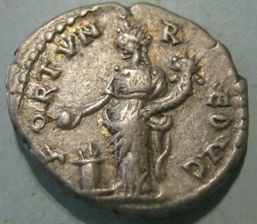 Septimius-Severus-AR-Denarius-Fortvn-Redvc-Emesa-Mint