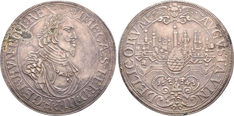 1643-Augsburg-Thaler-Genuine-Or-Not?