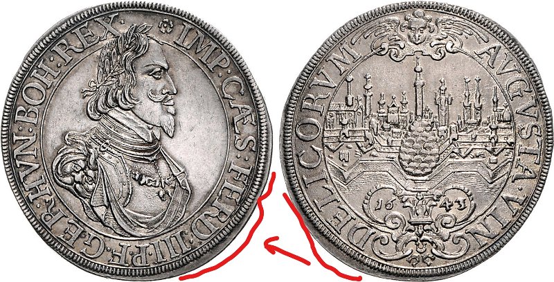 1643-Augsburg-Thaler-Genuine-Or-Not?