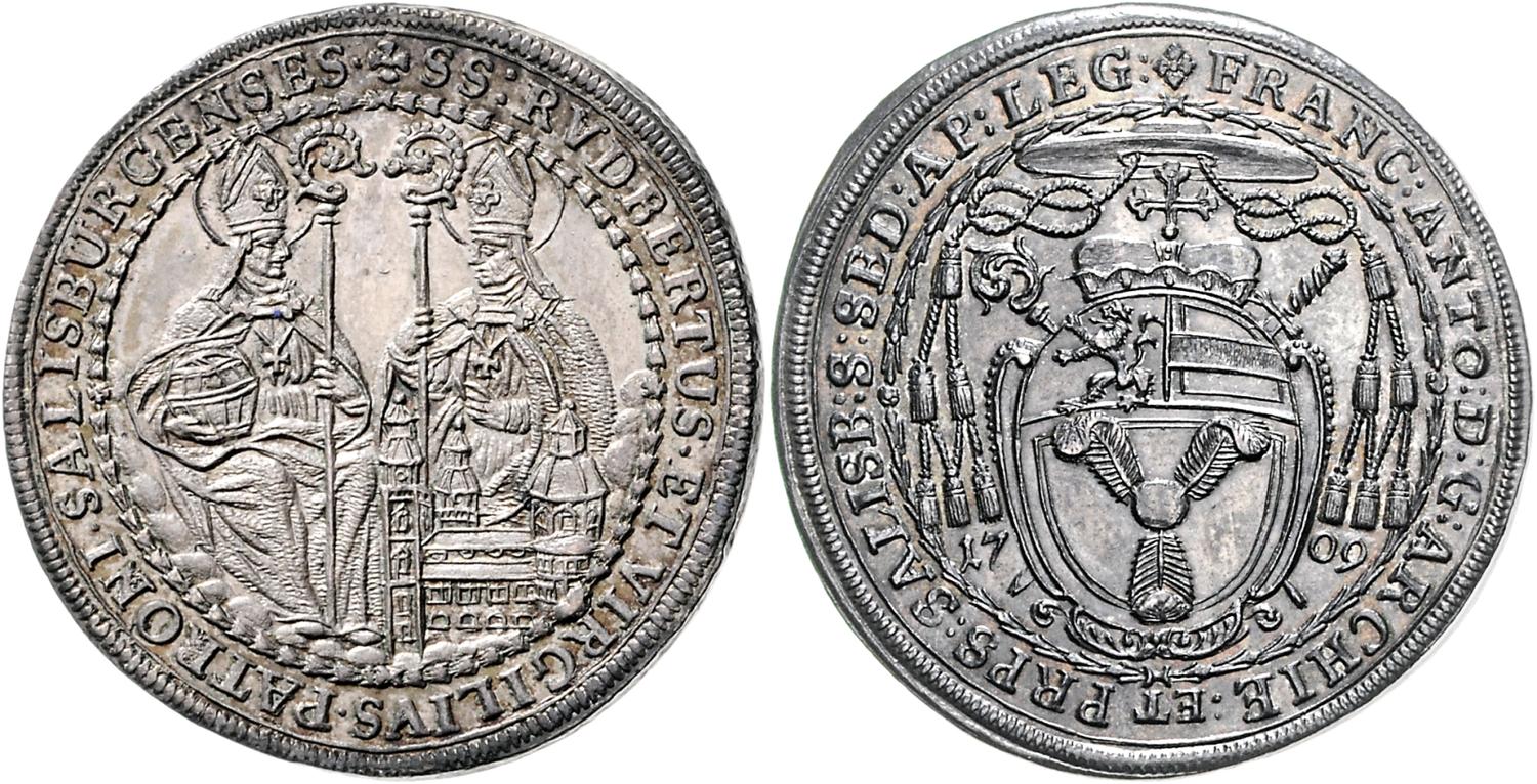 1709-Salzburg-1/2-Thaler